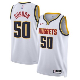 Camiseta Hombre NBA Denver Nuggets Aaron Gordon 50 2022-23 Nike Association Edition Blanco Swingman